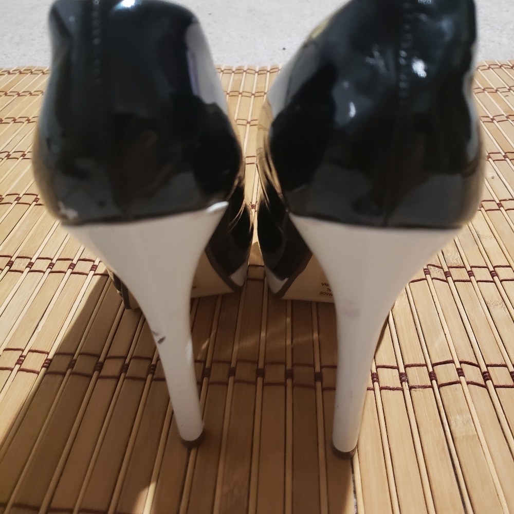 Open toe heels